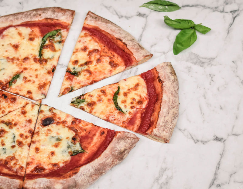 Cookt / Ready to heat - Pizza Bases 10'' Rustic 40'S (Pack of 5) - RDMFSPB10X40