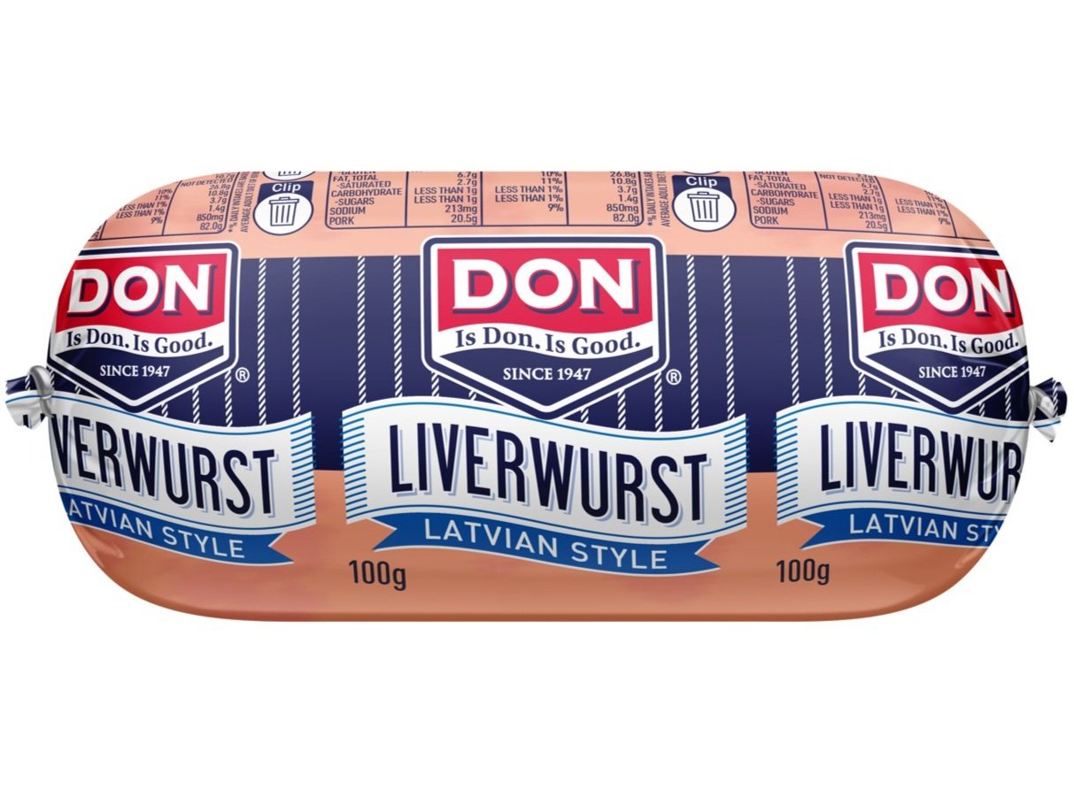 Don Latvian liverwurst (100g x 15) - 81371