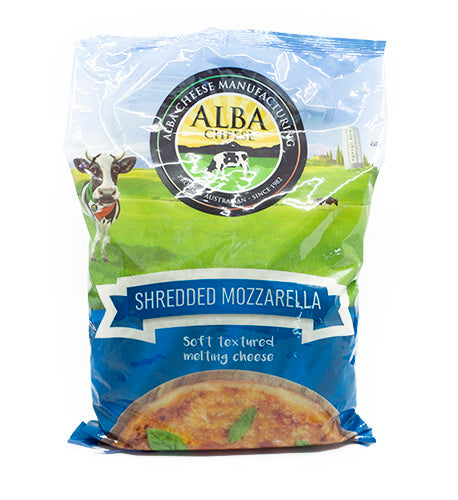 Cheese - Alba - Shredded Mozzarella (2kg) - ALMO2