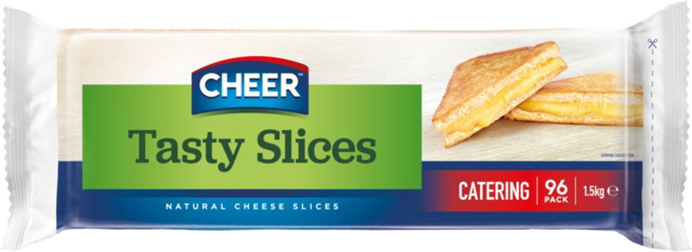 Cheese - Cheer - Tasty Slices (1.5kg = 96 Slices)