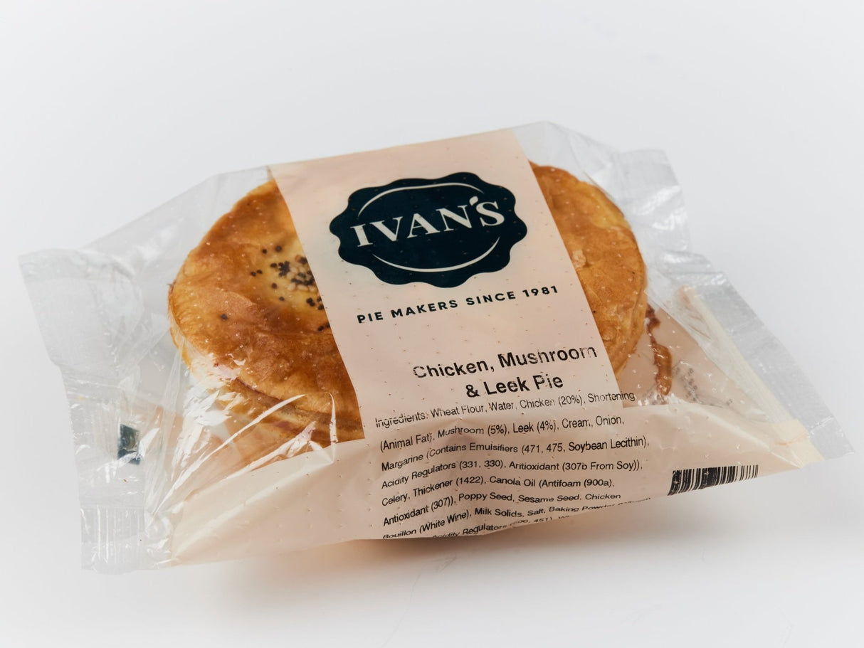 Ivan's chicken, mushroom & leek pies (12)