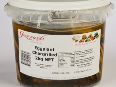 Guzzardi - Eggplant Grilled - (2kg) tub