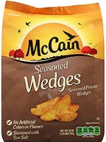 McCain Seasoned Wedges (2kg x 6)