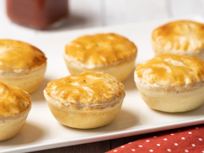 Ivan's Party Pies - Aussie beef 55g (60)