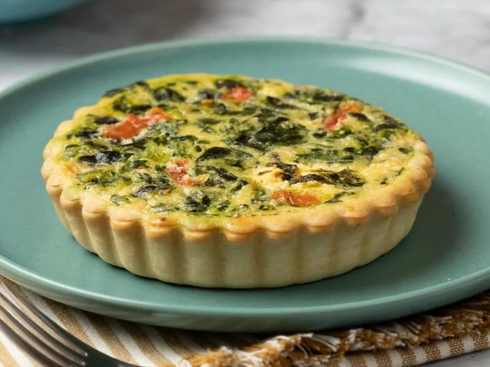 Ivan's Quiche - Spinach, sundried tomato and feta 200g (8)