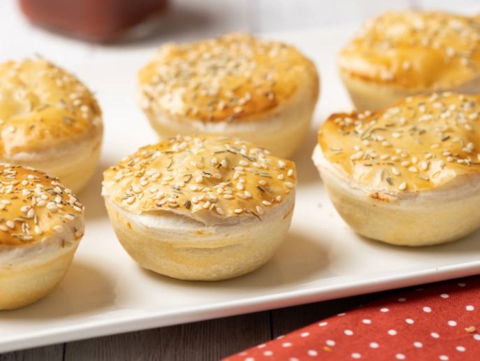 Ivan's Party Pies - Lamb and rosemary 55g (60)