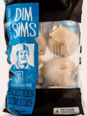Sth Melb Dim Sims Chicken (6) x 600g