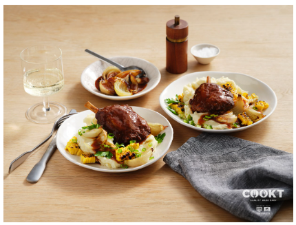 KRC Cookt Kansas BBQ Pig Wings (approx 600g)