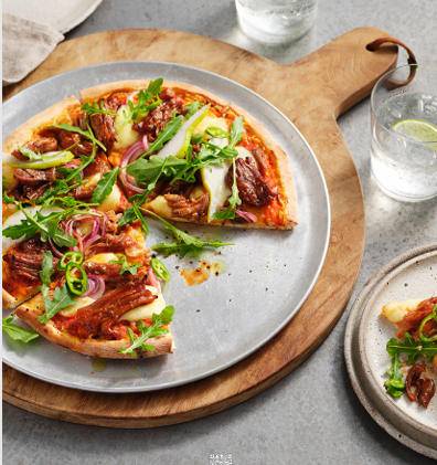 KRC Cookt Smoked Pulled Pork RW (apx -1kg)