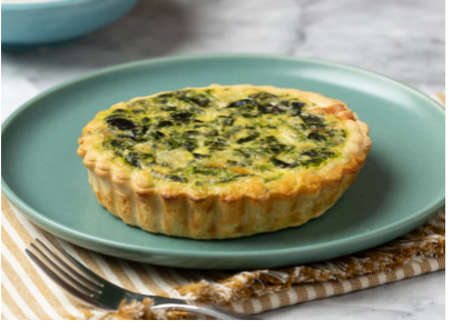 Ivan's Quiche - Spinach and cheese quiche 200g (8)