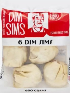 Sth Melb Dim Sims Beef (6) x 600g pkts per ctn