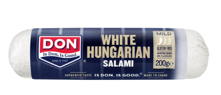 Don -White Hungarian Salami Mild Chub - (200g) x 10 p/ctn
